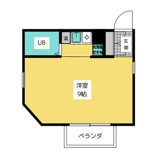 コスモパレス新瑞【5階】の間取り