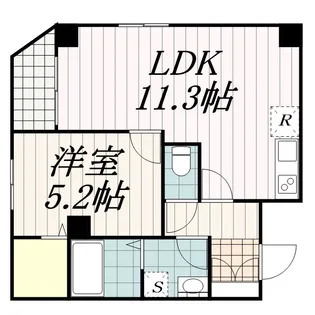 VictorianCourt 神明町【2階】の間取り