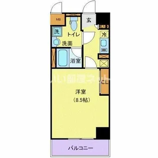 ACCESS湘南平塚【7階】の間取り