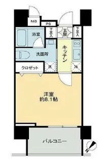 ステージファースト東大前【6階】の間取り