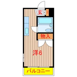 shushuビルII【3階】の間取り