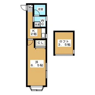 アパルトマンKAI吉祥寺【2階】の間取り