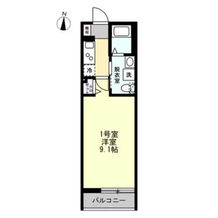 ラヴィベール逗子【3階】の間取り