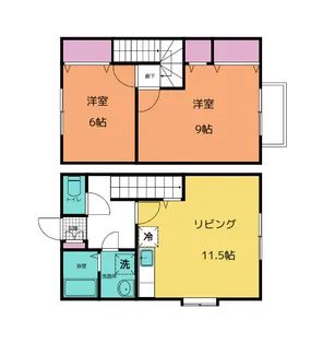 シャイニングパレスIIの間取り