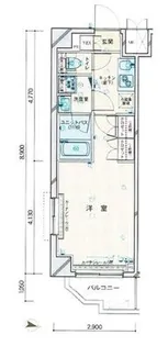 ルーブル墨田立花【2階】の間取り