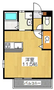 CALM DOWN【1階】の間取り