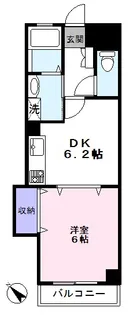 ラフィーヌ・プレミエ【3階】の間取り