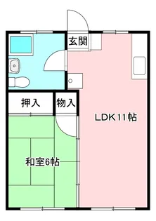 根岸3MKビル【3階】の間取り