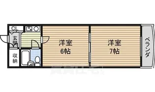 東和マンション広小路【6階】の間取り
