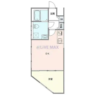 ジェノヴィア大山【4階】の間取り