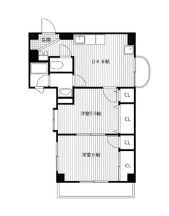 グランディシンヤ【4階】の間取り