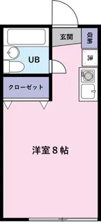 クインズタウン【0】【2階】の間取り