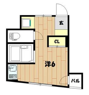Wing戸塚【2階】の間取り