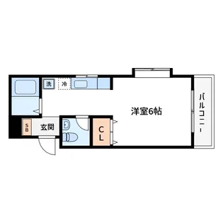 スターコーポ【1階】の間取り