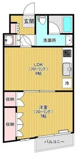朝日マンション広尾【3階】の間取り