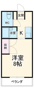 グリーンハイツ畑江【3階】の間取り
