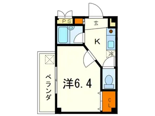 マンション王子【4階】の間取り