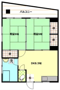 小島マンション【3階】の間取り