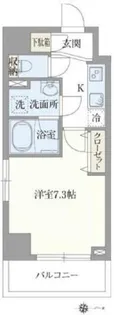 ライトテラス赤羽【2階】の間取り