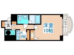 エステ・トーワ【8階】の間取り