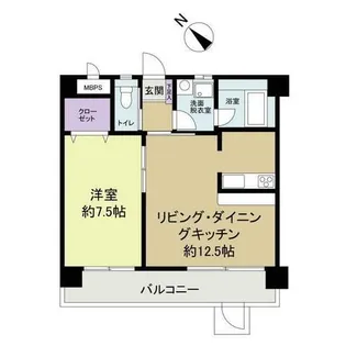 アヴェニールVIII【3階】の間取り