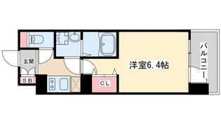 アーバンパーク御幣島【5階】の間取り