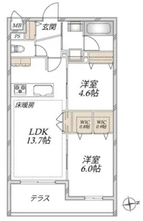 【新築☆旭化成ヘーベルメゾン】VESTA【1階】の間取り