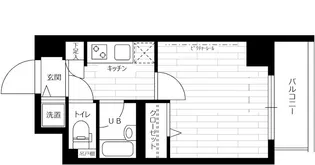 グランドコンシェルジュ蒲田イースト【2階】の間取り