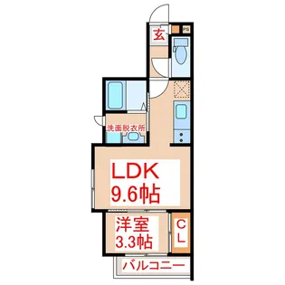 grace【4階】の間取り