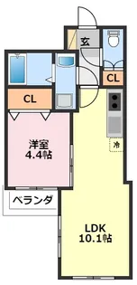 アルカンシエル柏【3階】の間取り