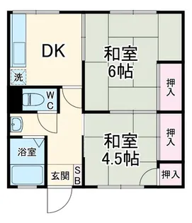 マンション南風【3階】の間取り