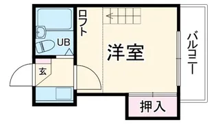 レオパレス新瑞橋【2階】の間取り