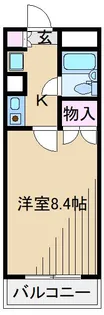 菊名ガーデンヒルズD【5階】の間取り