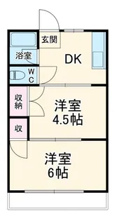 中塚ハイム【2階】の間取り
