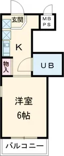 パースサイド【4階】の間取り