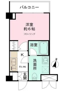 CYNTHIA代田橋III【5階】の間取り
