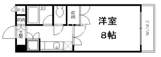 第49長栄ウィステリアヒルズ平米【4階】の間取り