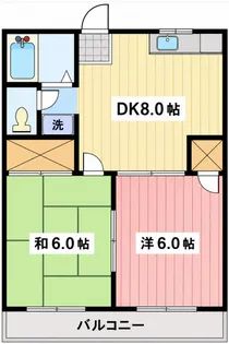 パークハイツ遠山【3階】の間取り