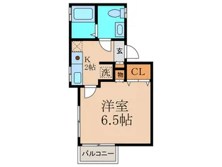 ステュ-ディオ・ナル【2階】の間取り