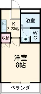 ベルシャトー【1階】の間取り