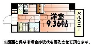 ベルガモット門司駅前【3階】の間取り