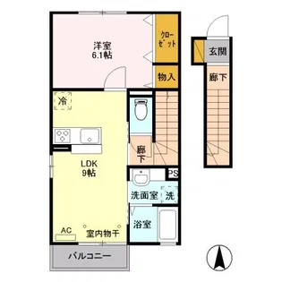 ウィット SW【2階】の間取り