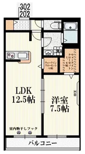 Azalee【2階】の間取り