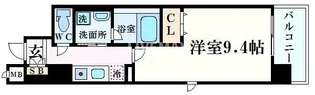 アスヴェル京都市役所前III【4階】の間取り