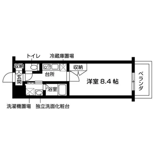 meLiV三好ケ丘【2階】の間取り