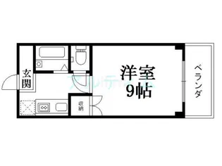 ロイヤルティみの【1階】の間取り