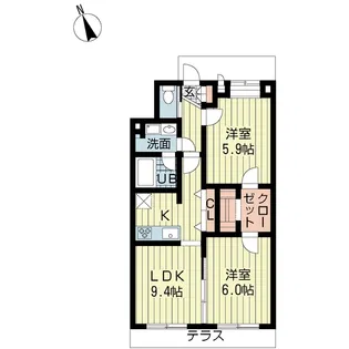 maison de bonheur【1階】の間取り