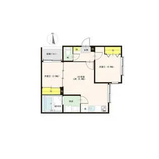 仮称)阿原町A【2階】の間取り
