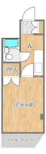 フォレストハウス西葛西【3階】の間取り