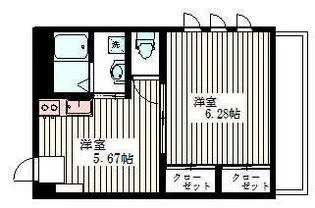 ヴィレッタ桜丘【3階】の間取り